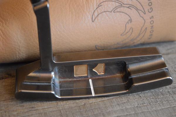Kronos Golf Putter - Touch Plumber Neck in Bronze Finish